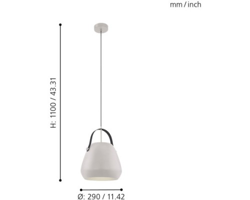 Подвесной светильник Bednall 98348 Eglo