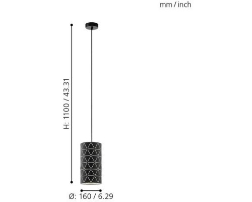 Подвесной светильник Ramon 98352 Eglo