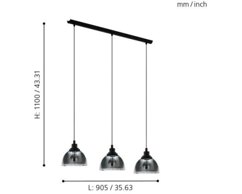 Подвесной светильник Beleser 98384 Eglo
