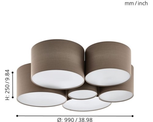 Потолочная люстра Pastore 1 98409 Eglo