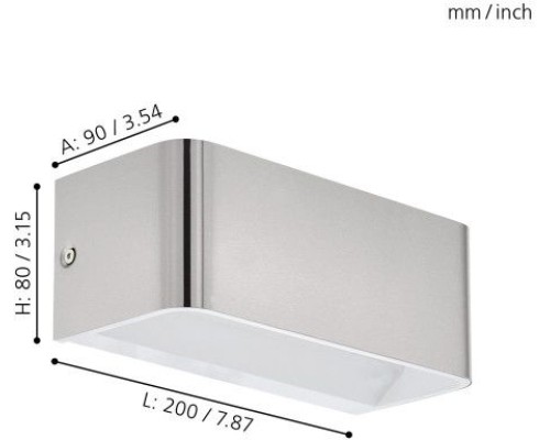 Настенный светильник Sania 4 98425 Eglo