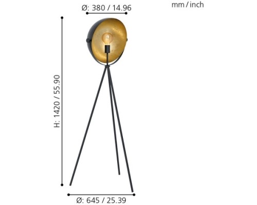 Торшер Darnius 98458 Eglo