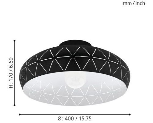 Потолочная люстра Ramon 1 98466 Eglo