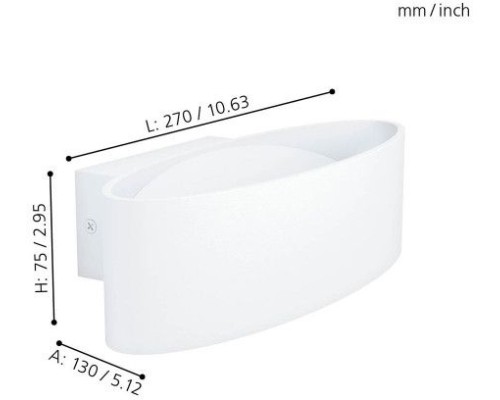 Настенный светильник Maccacari 98541 Eglo