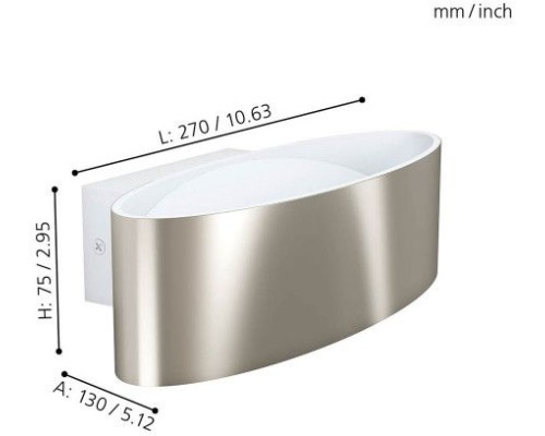 Настенный светильник Maccacari 98543 Eglo