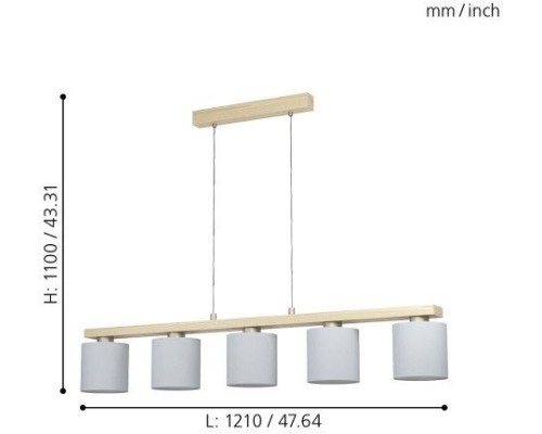 Подвесной светильник Castralvo 98591 Eglo