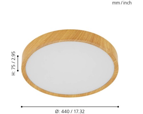 Потолочный светильник Musurita 98602 Eglo