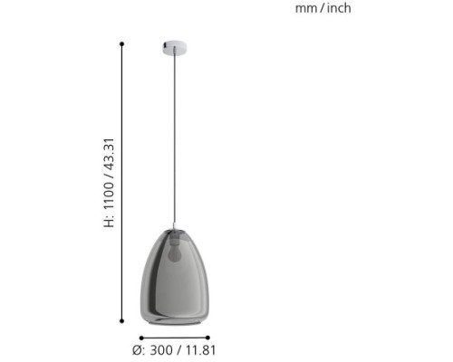 Подвесной светильник Alobrase 98614 Eglo
