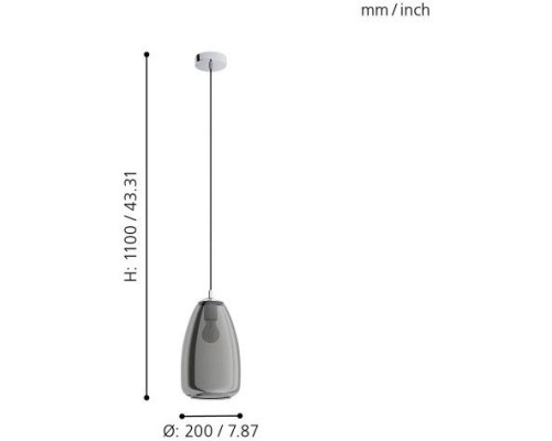 Подвесной светильник Alobrase 98615 Eglo
