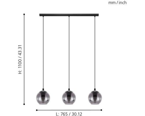 Подвесной светильник Ariscani 98652 Eglo