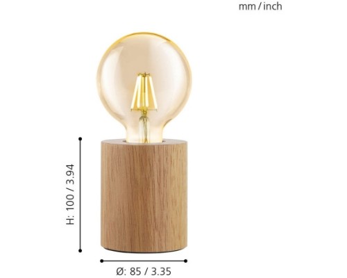 Интерьерная настольная лампа Turialdo 99079 Eglo