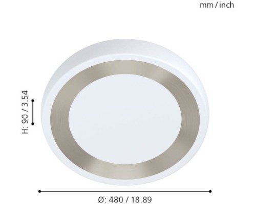 Потолочный светильник Ruidera 99108 Eglo