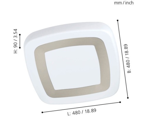 Потолочный светильник Ruidera 99109 Eglo