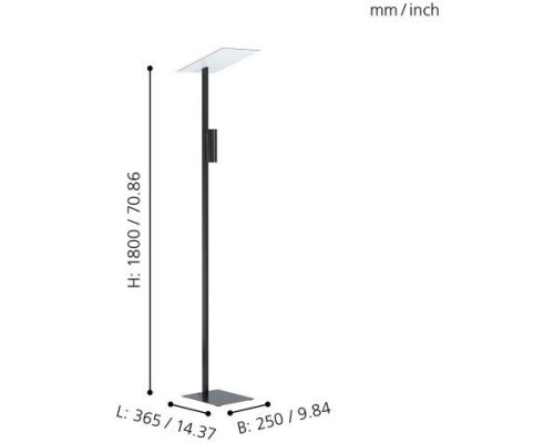 Торшер Budensea 99113 Eglo