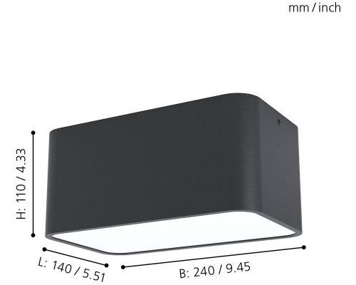 Потолочный светильник Grimasola 99284 Eglo