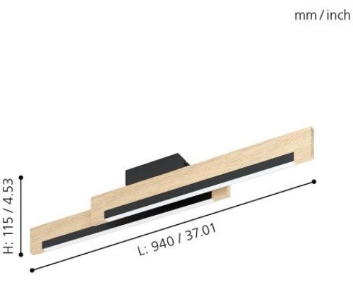 Потолочная люстра Camacho 99292 Eglo