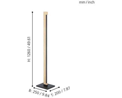 Торшер Camacho 99296 Eglo