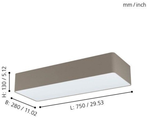 Потолочный светильник Posaderra 99301 Eglo