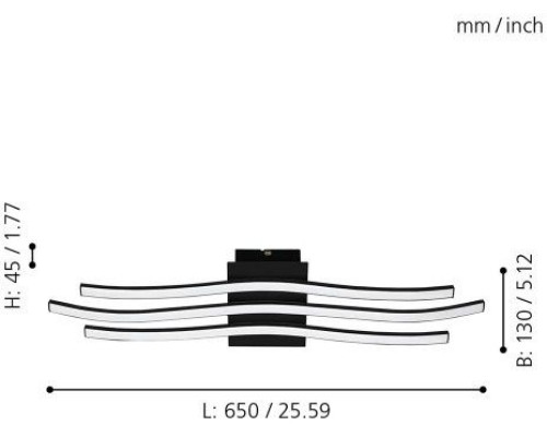 Потолочная люстра Roncade 1 99321 Eglo