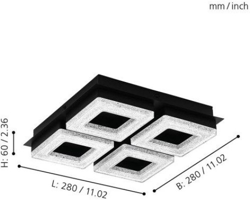 Потолочный светильник Fradelo 1 99326 Eglo