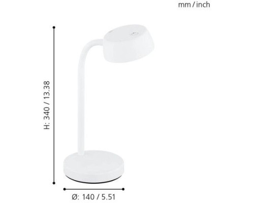 Настольная лампа Cabales 99334 Eglo