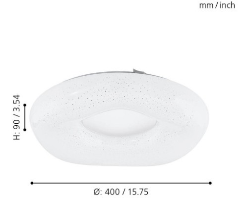 Потолочный светильник Zamudilo 99341 Eglo