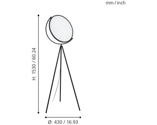 Торшер Renitale 99352 Eglo