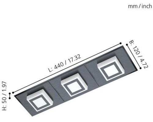 Потолочный светильник Masiano 1 99363 Eglo