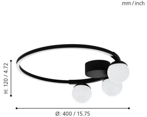 Потолочная люстра Phianeros 99375 Eglo