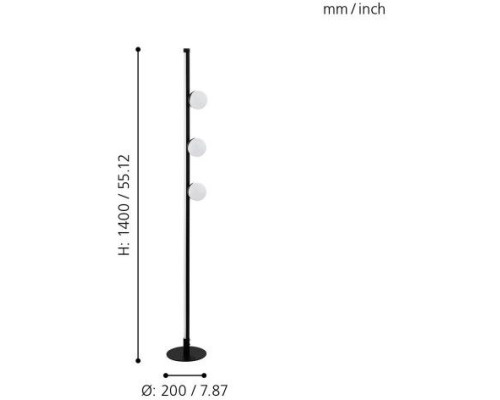 Торшер Phianeros 99378 Eglo