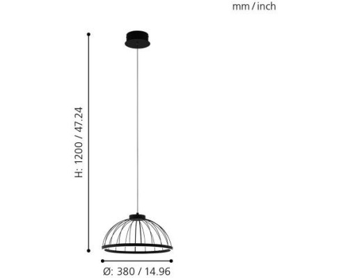 Подвесной светильник Bogotenillo 99401 Eglo