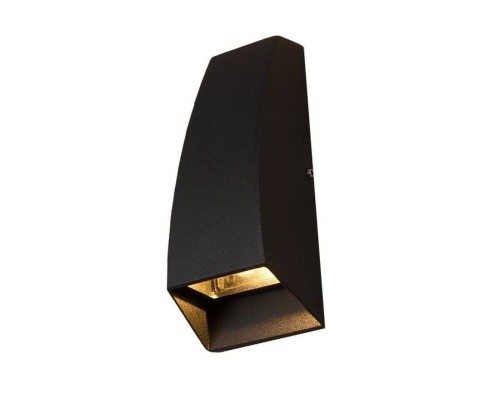 Настенный светильник уличный 1016 TECHNO черный Elektrostandard