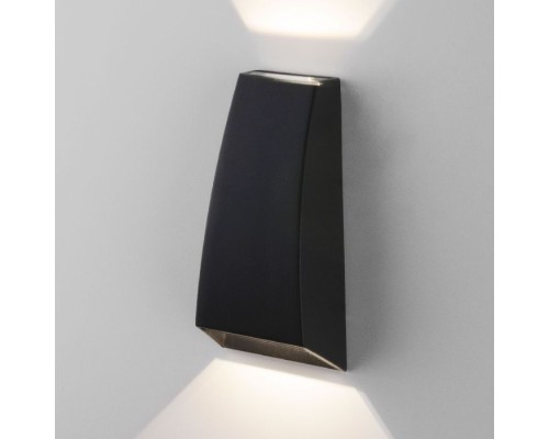 Настенный светильник уличный 1016 TECHNO черный Elektrostandard