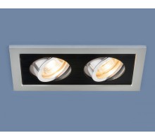 Точечный светильник 1031 1031/2 MR16 SL/BK серебро/черный Elektrostandard