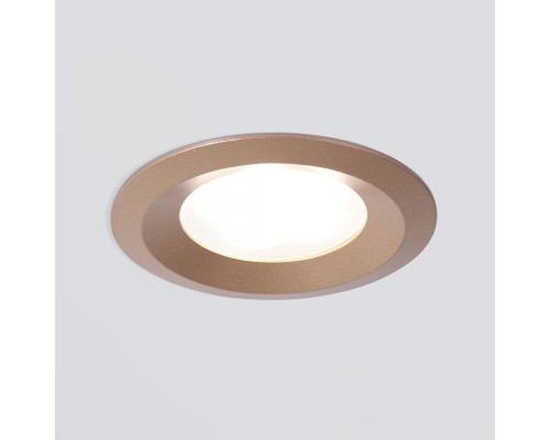 Точечный светильник 110 MR16 золотой Elektrostandard