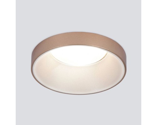 Точечный светильник 112 MR16 белый/золото Elektrostandard