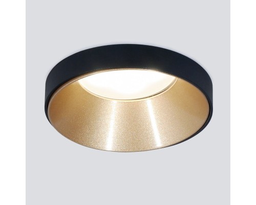 Точечный светильник 112 MR16 золото/черный Elektrostandard