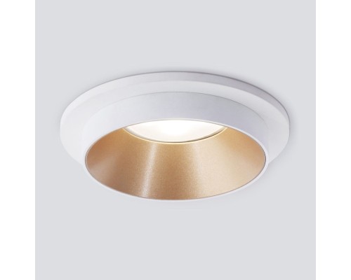 Точечный светильник 113 MR16 золото/белый Elektrostandard