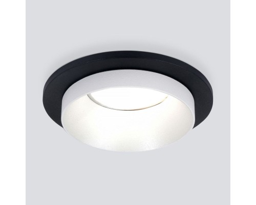 Точечный светильник 114 MR16 белый/черный Elektrostandard