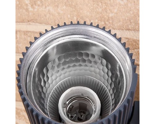 Настенный светильник уличный Strict 1404 TECHNO серый Elektrostandard