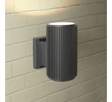 Настенный светильник уличный Strict 1404 TECHNO черный Elektrostandard