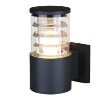 Настенный светильник уличный Strada 1408 TECHNO черный Elektrostandard