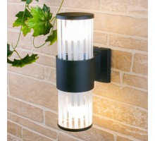 Настенный светильник уличный Techno 1411 TECHNO чёрный Elektrostandard