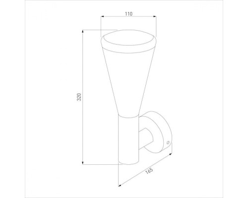 Настенный светильник уличный Techno 1416 TECHNO Elektrostandard