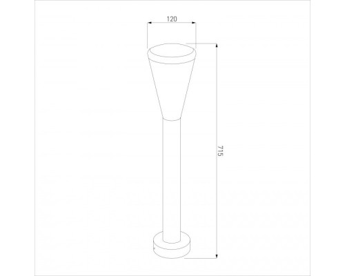 Наземный светильник Techno 1417 TECHNO Elektrostandard
