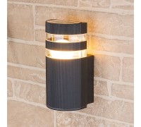 Настенный светильник уличный Ignis 1444 TECHNO черный Elektrostandard