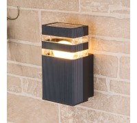 Настенный светильник уличный Ignis 1450 TECHNO черный Elektrostandard