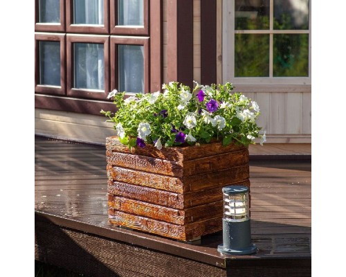 Наземный светильник Strada 1508 TECHNO серый Elektrostandard