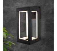 Настенный светильник уличный Frame 1527 TECHNO LED черный Elektrostandard