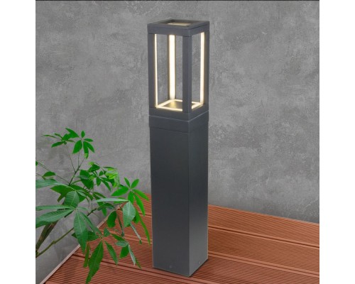 Наземный светильник Frame 1529 TECHNO LED серый Elektrostandard